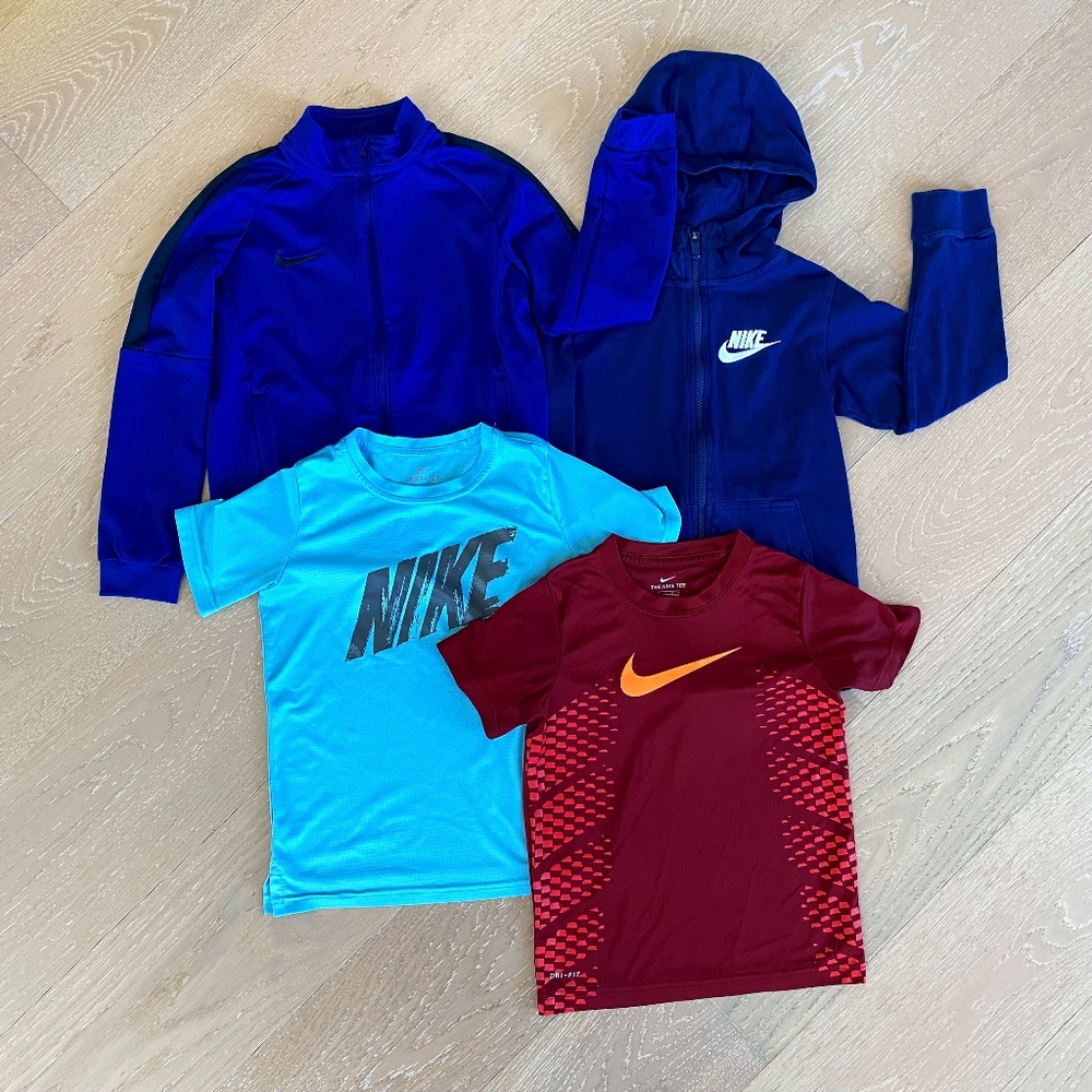 Nike Athletic Tops, Size S/7 (4 total)